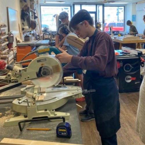 Event image 2026 Summer Youth Woodworking Program with Nick Davies and Hugh Hunter
